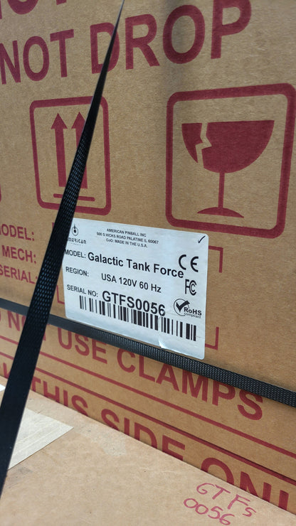Galactic Tank Signature Edition SE Pinball