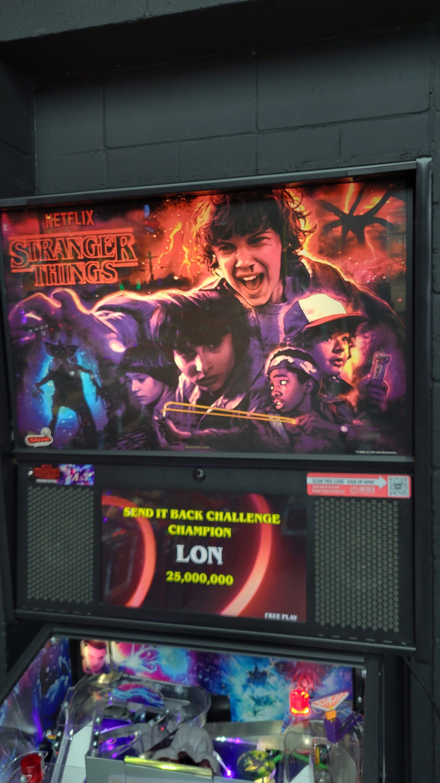 Stranger Things Premium Pinball