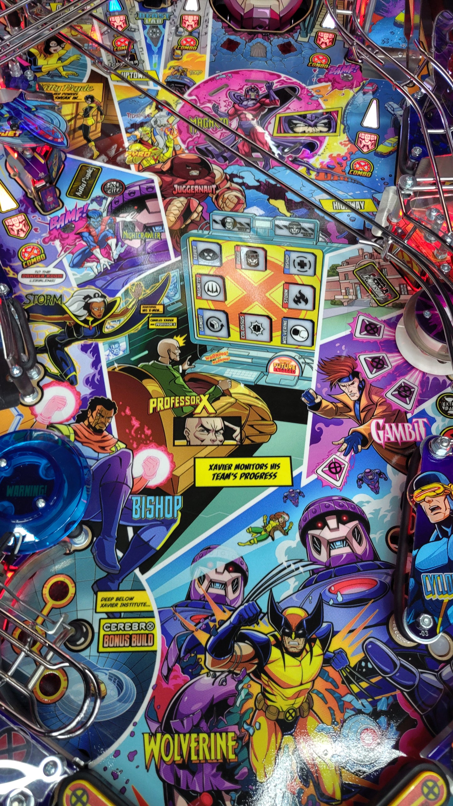Stern The Uncanny X-Men Pro Pinball HUO