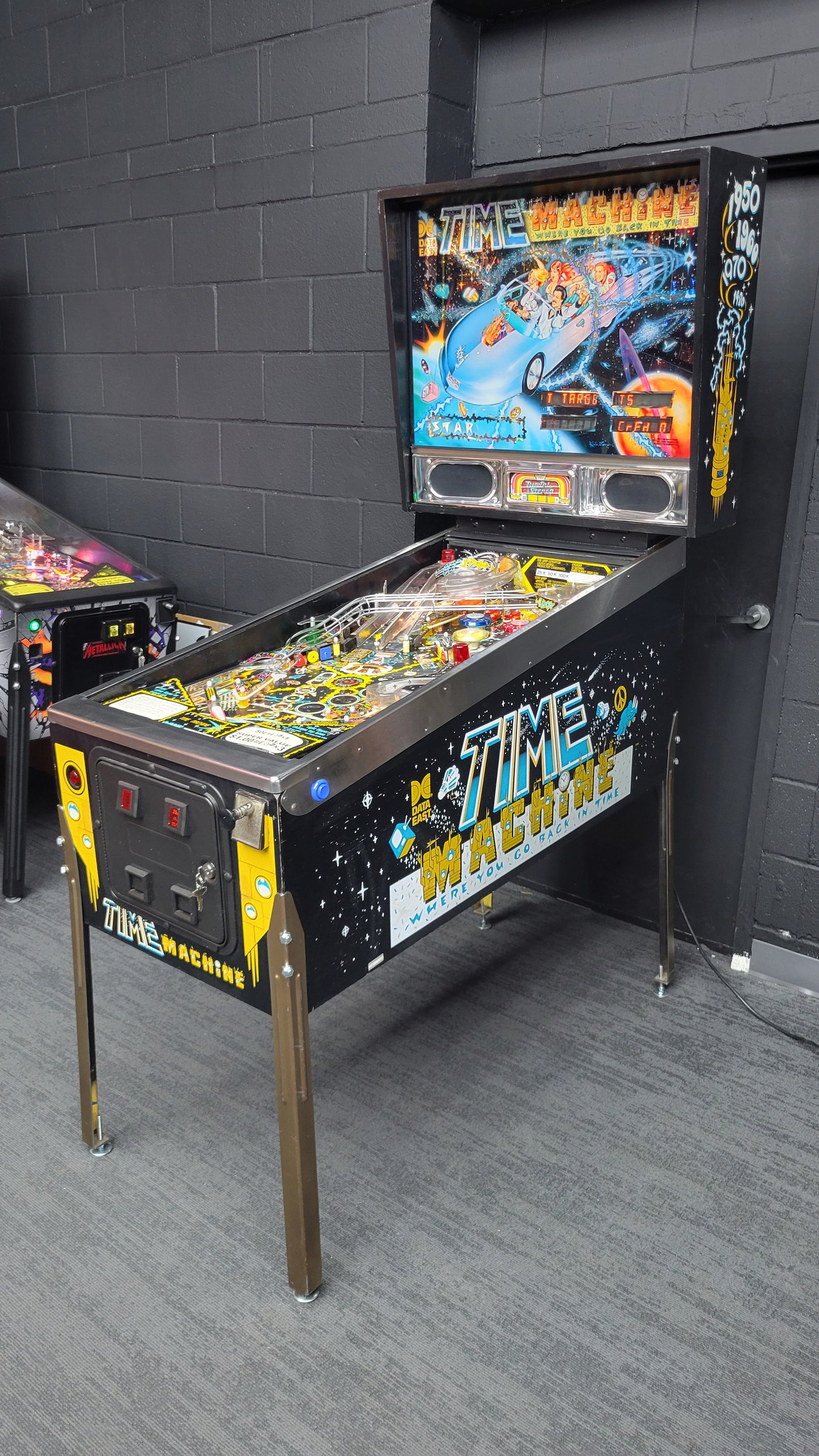 Data East Time Machine Pinball