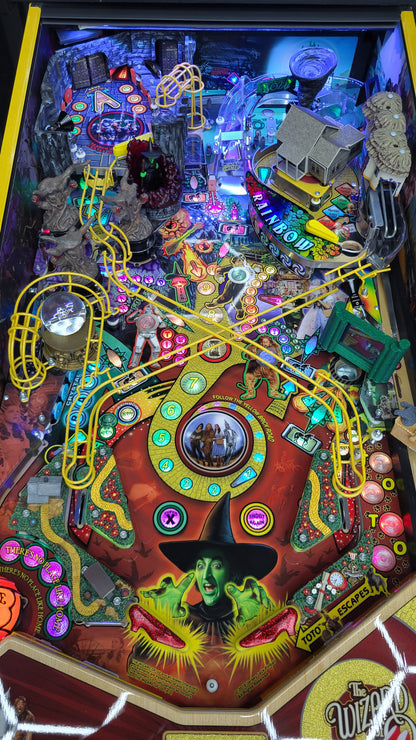 Wizard Of Oz Yellow Brick Road Edition HUO by Jersey Jack Pinball