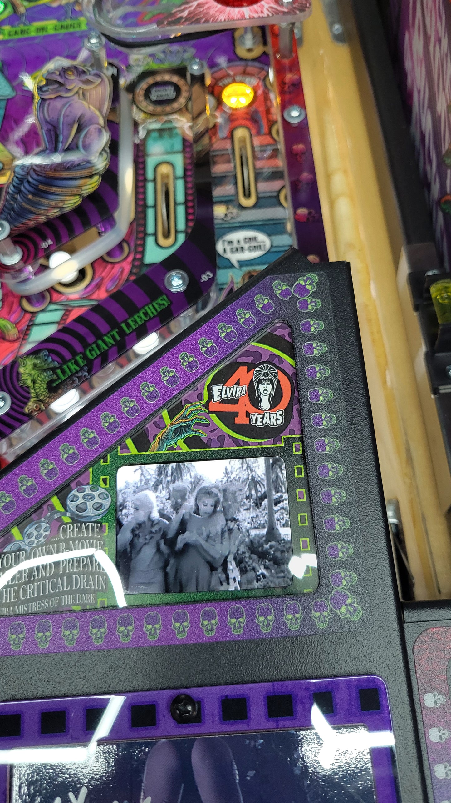 Elvira House of Horrors 40th Anniversary Pinball