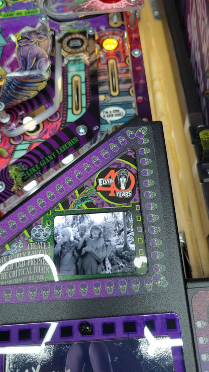 Elvira House of Horrors 40th Anniversary Pinball