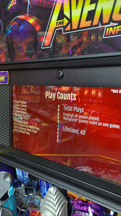 Stern The Avengers Infinity Quest Premium Pinball HUO
