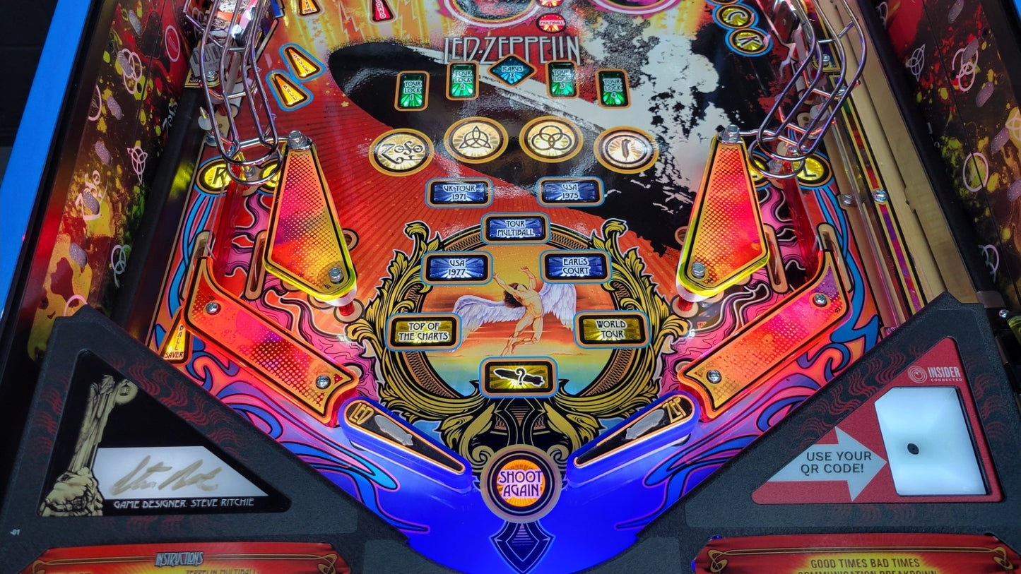 Led Zeppelin LE Pinball HUO
