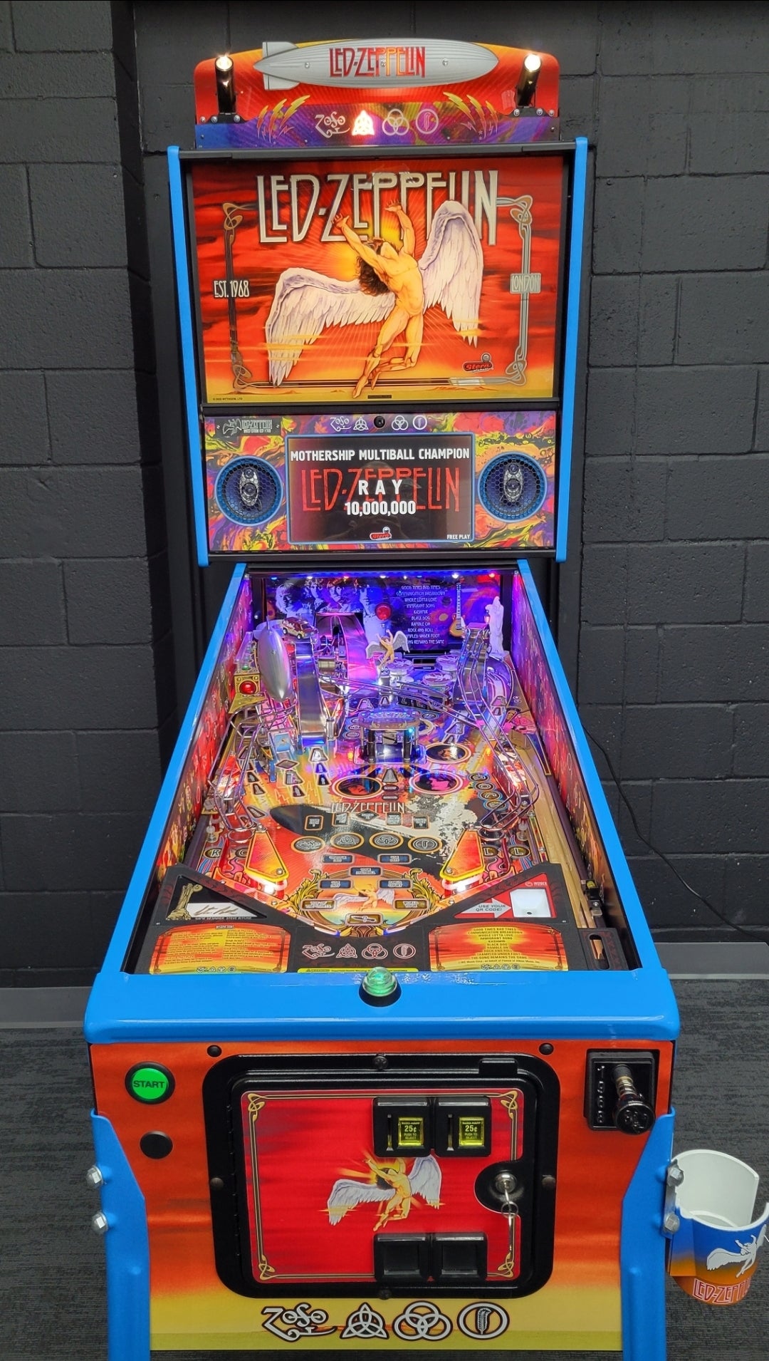 Led Zeppelin LE Pinball HUO