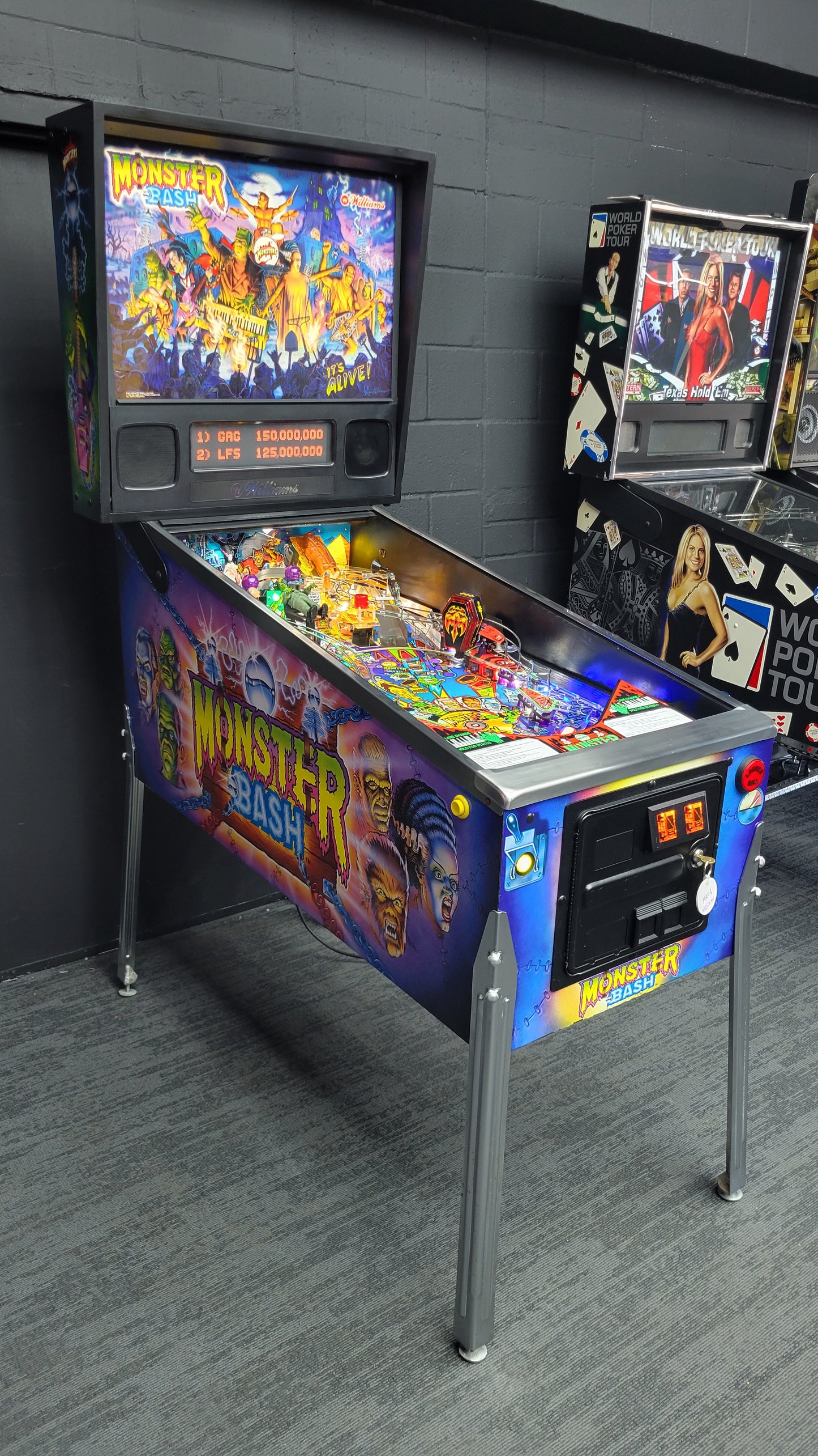 Williams Monster Bash 1998 Pinball