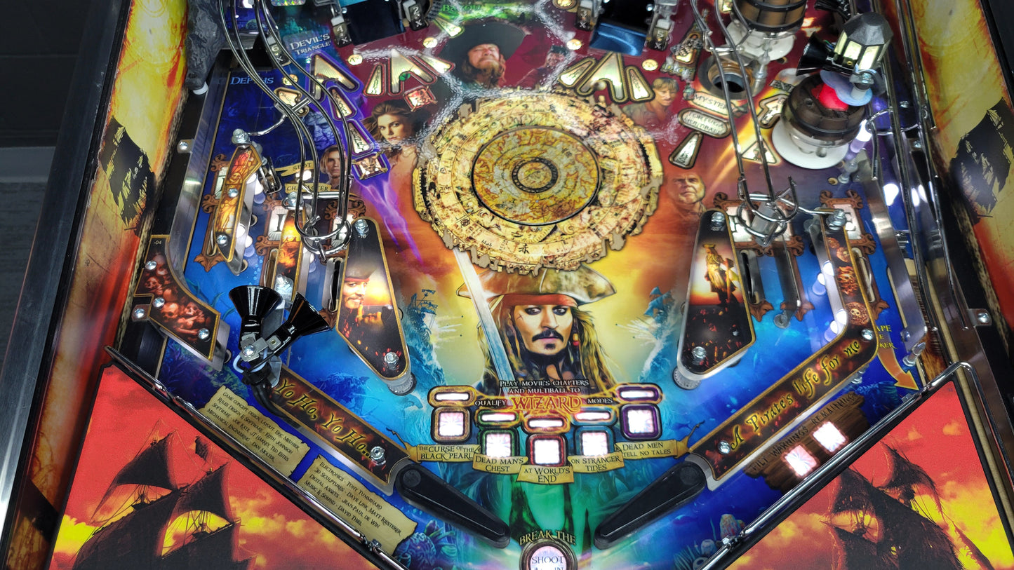 Pirates Of The Caribbean by Jersey Jack Pinball HUO