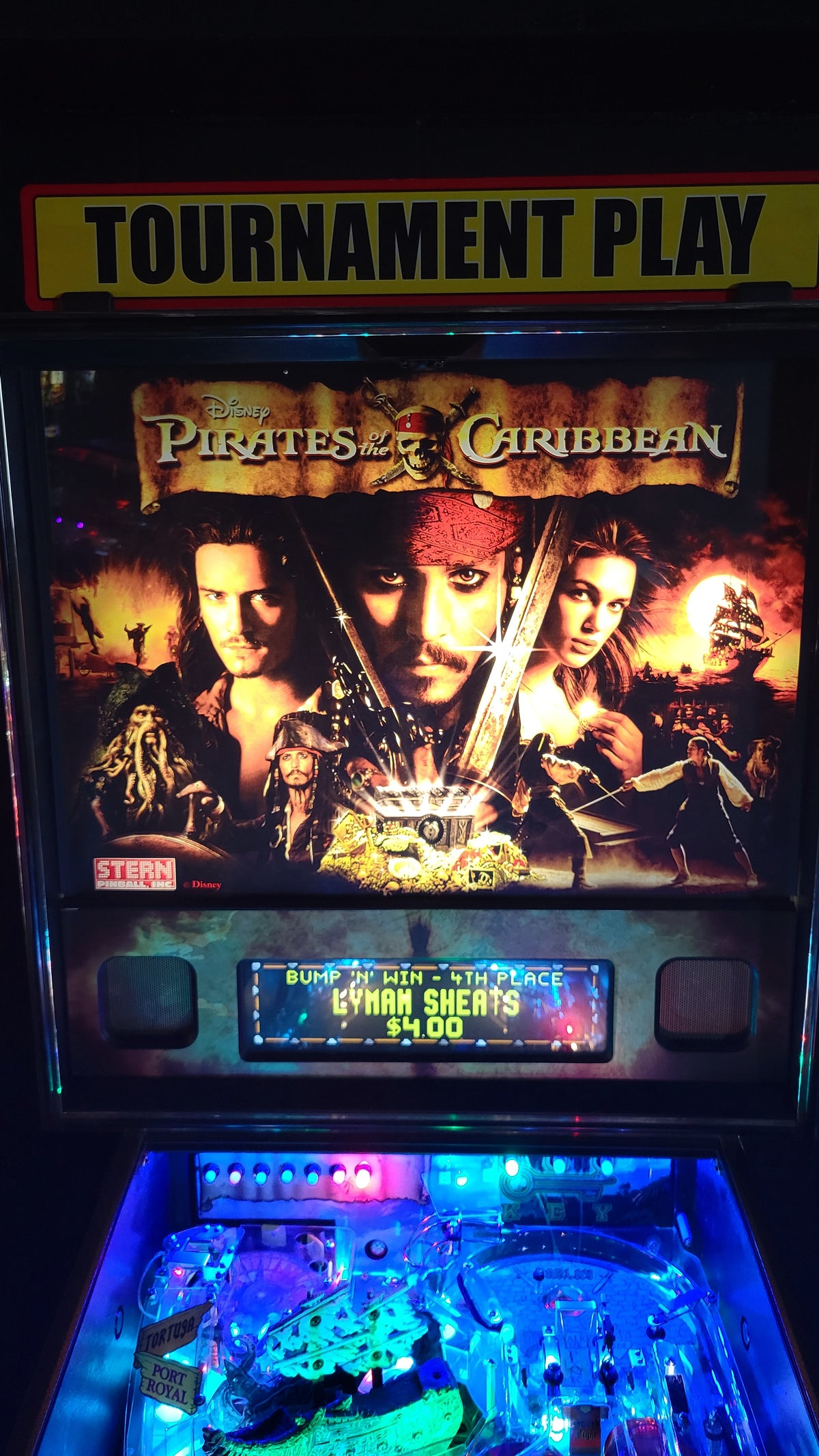 Stern Pirates Of Caribbean Pinball HUO