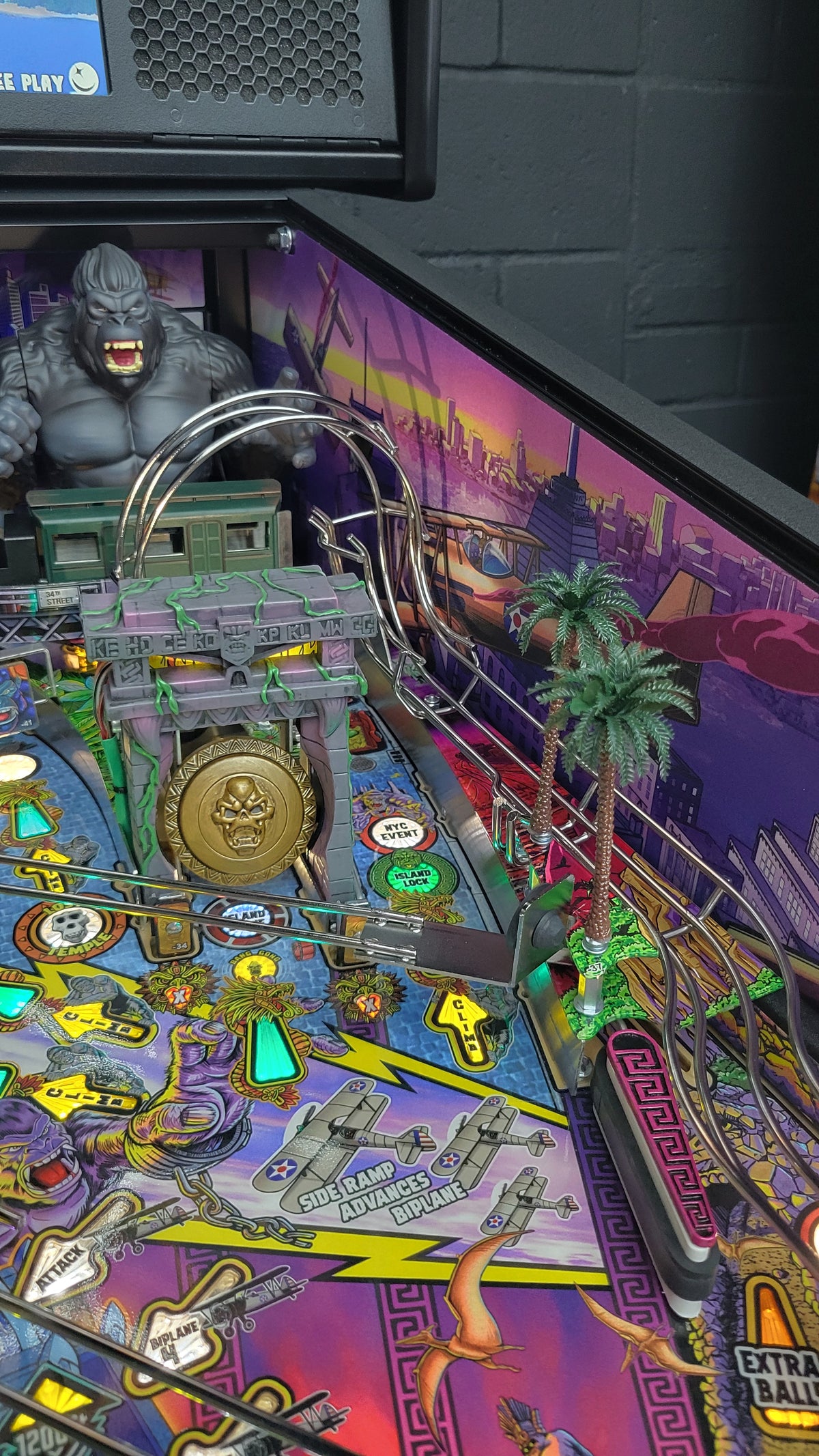 Stern King Kong Premium Pinball HUO