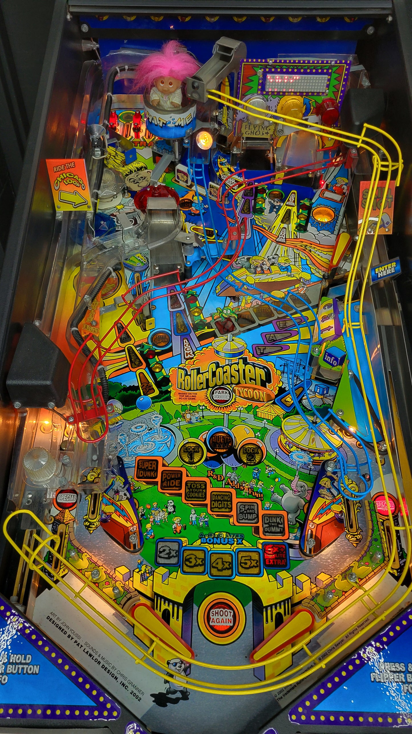 Stern RollerCoaster Tycoon Pinball