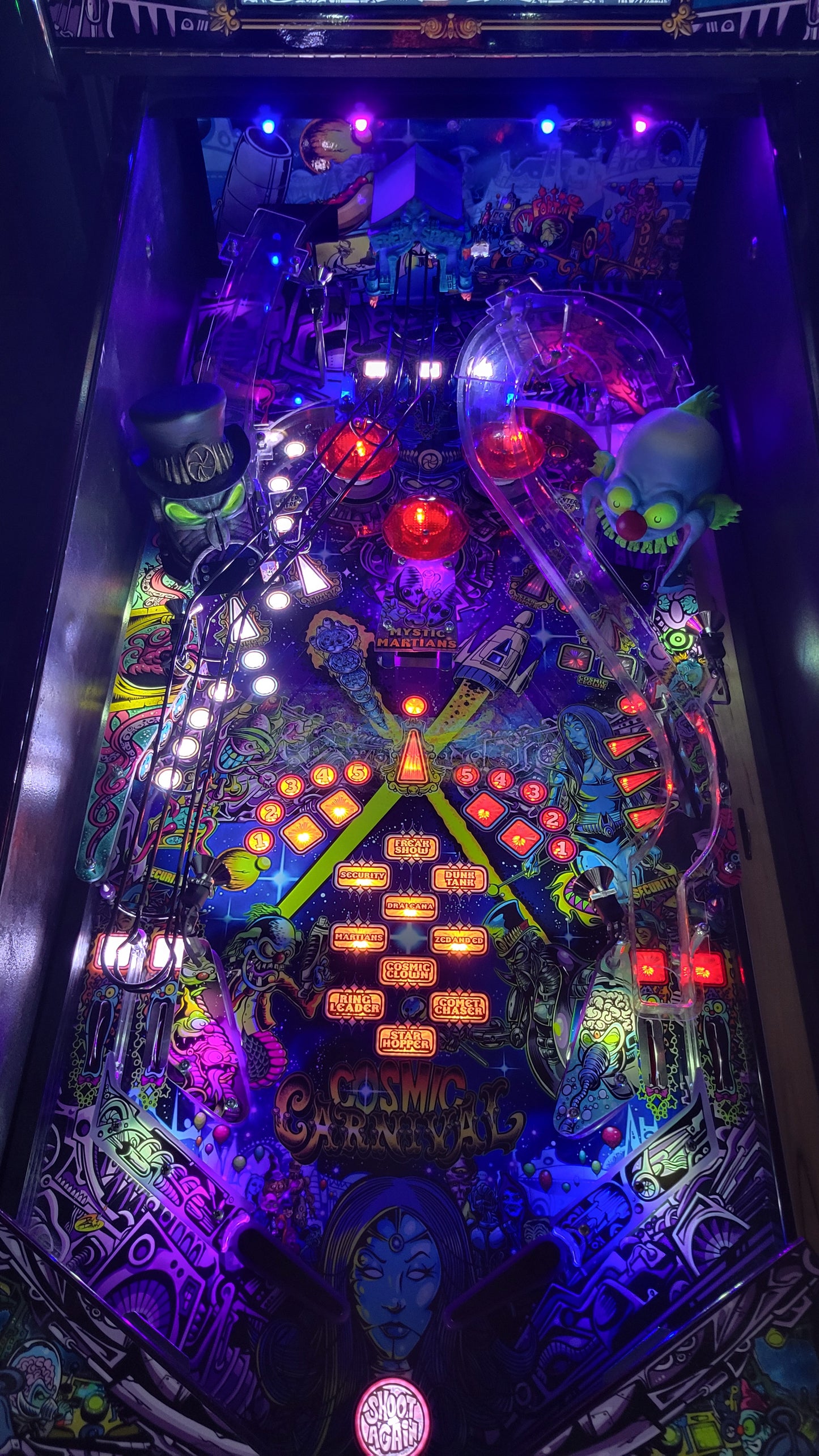Cosmic Carnival Pinball by Suncoast