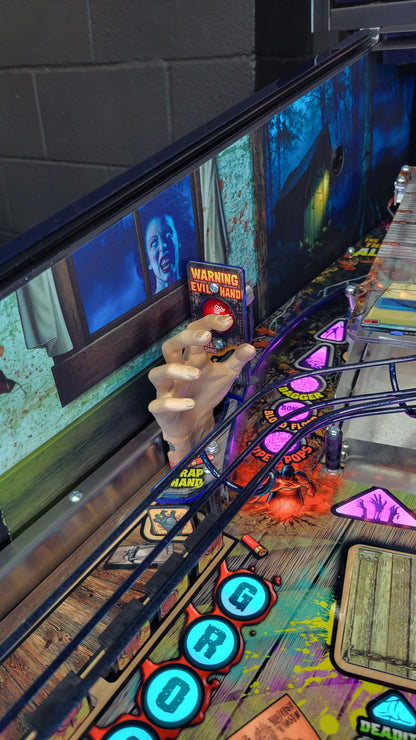 Spooky Evil Dead Pinball with Topper and Butter Cabinet