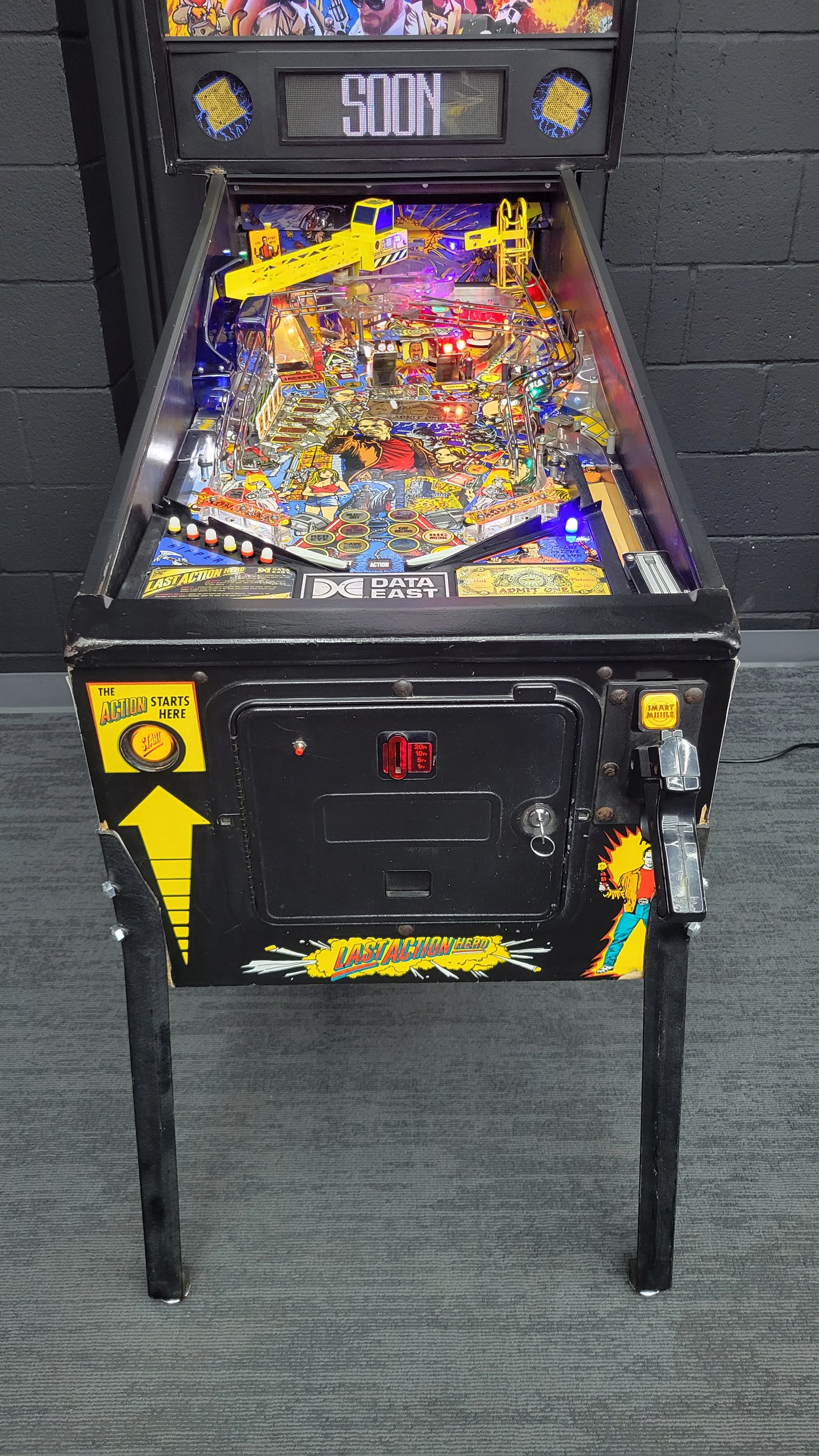 Data East The Last Action Hero Pinball