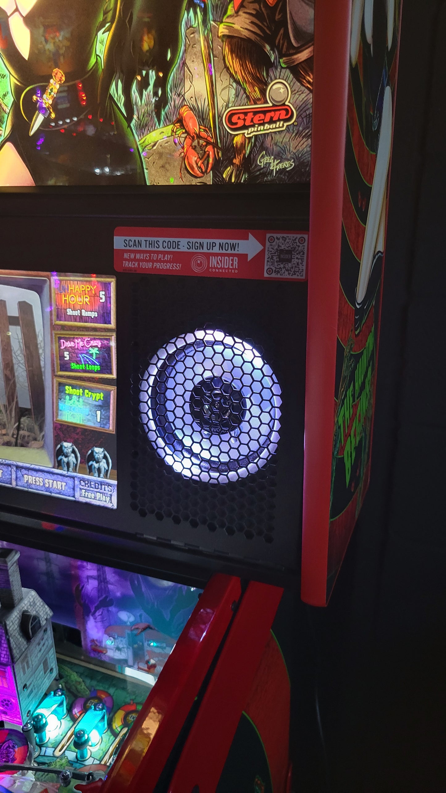 Elvira House of Horrors Premium Custom HUO Pinball Loaded!