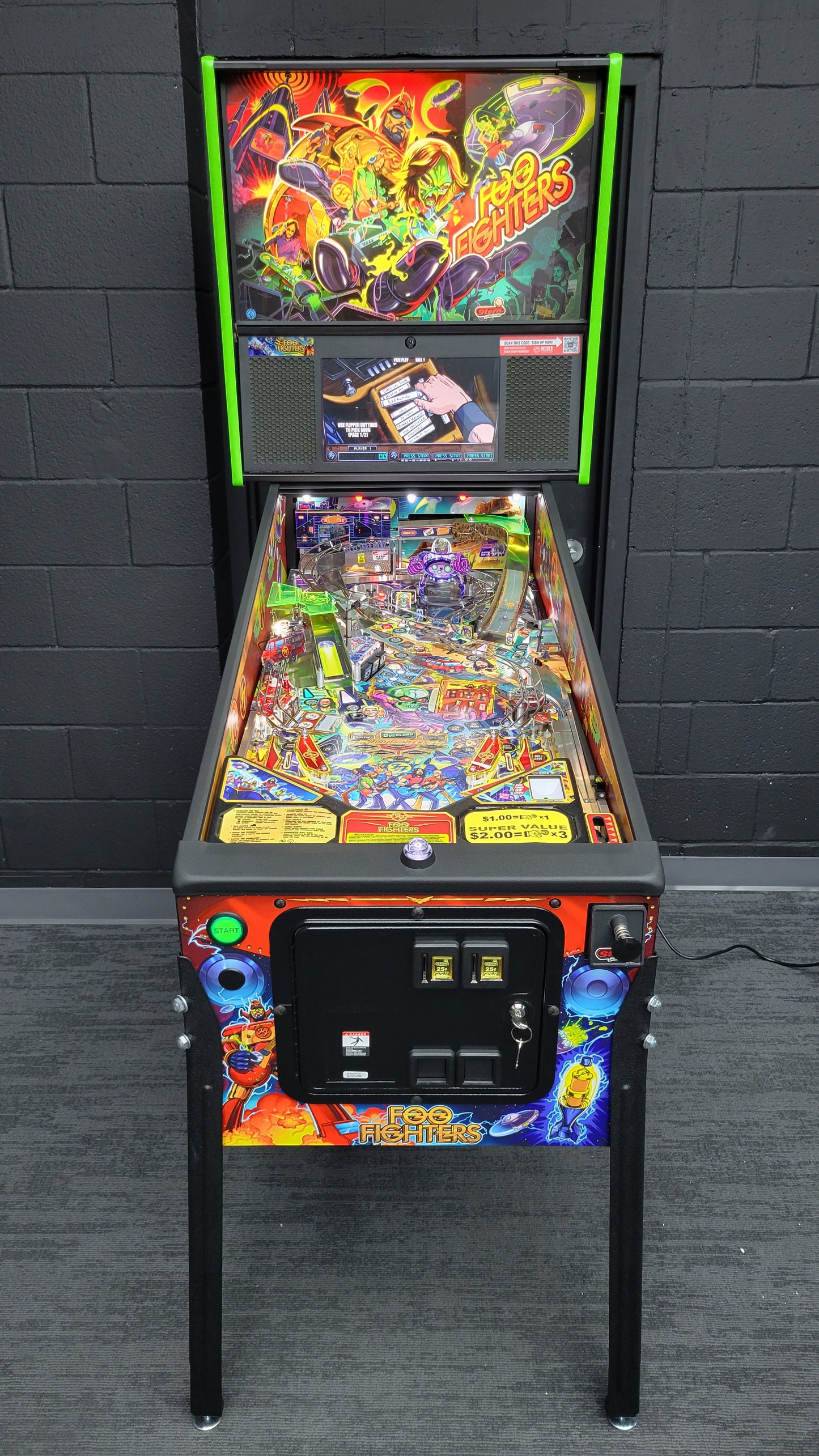 Stern Foo Fighters Pro Pinball