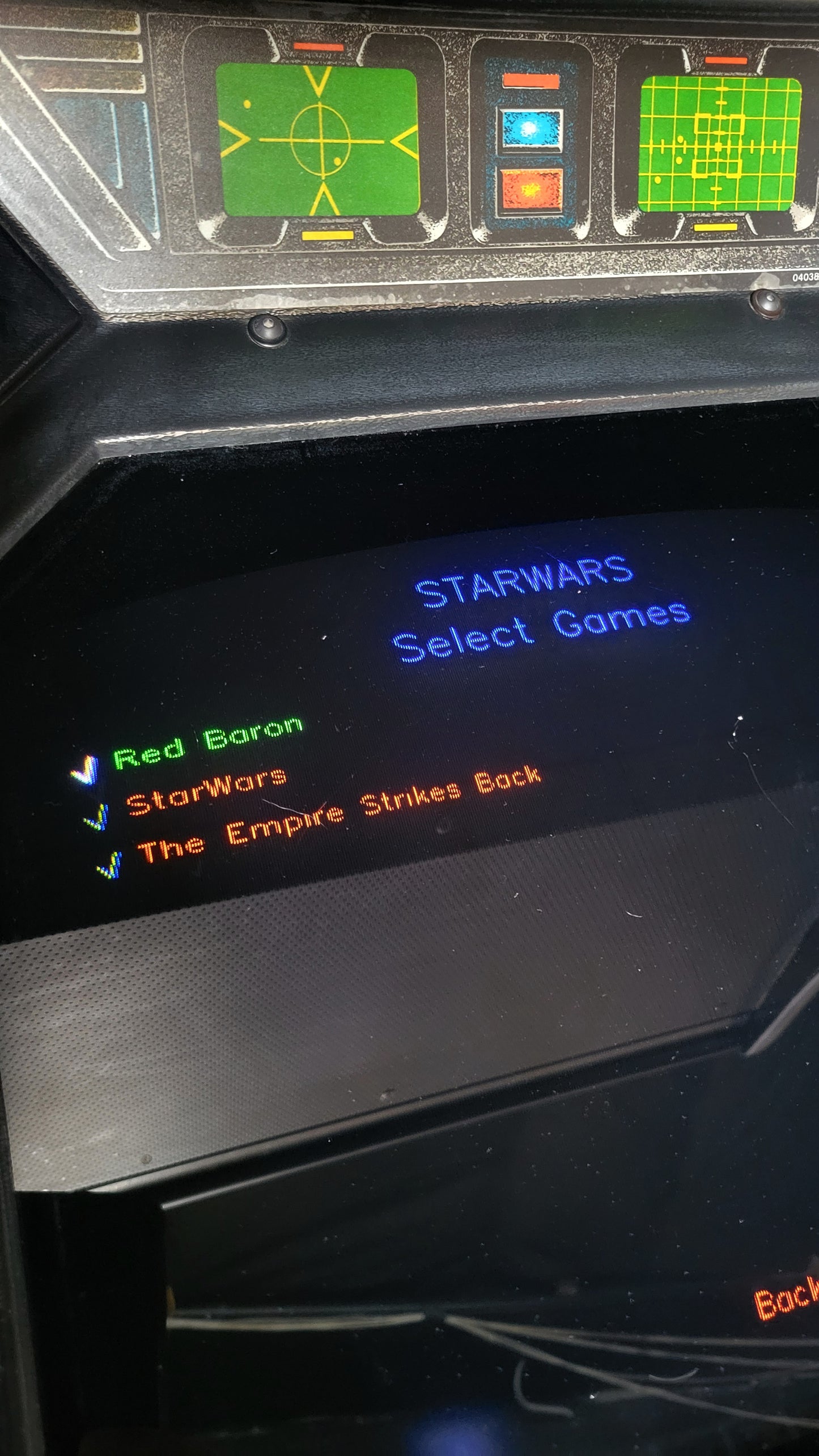 Atari Star Wars Arcade Machine