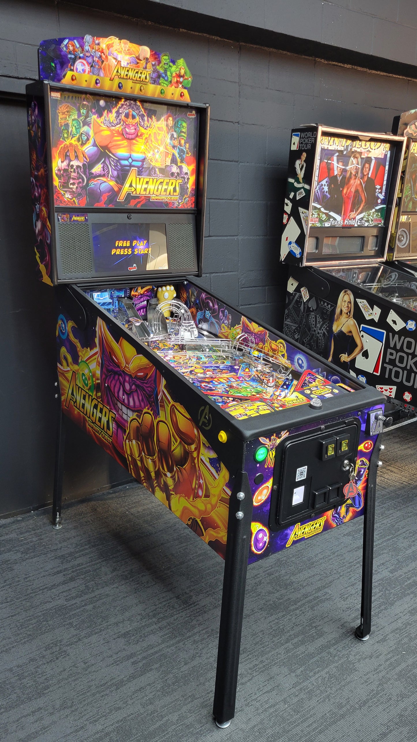 Stern The Avengers Infinity Quest Premium Pinball