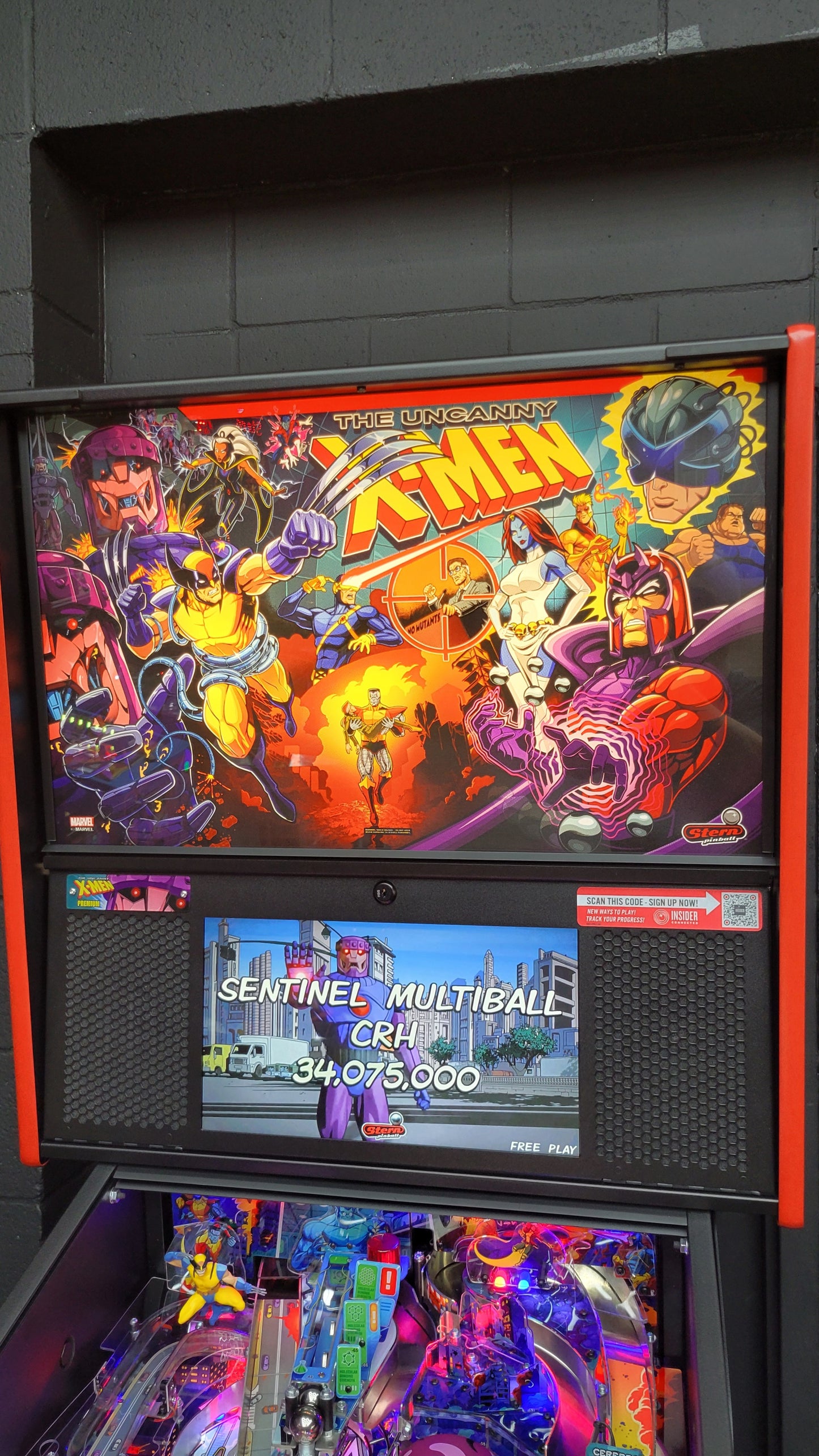 Stern The Uncanny X-Men Premium Pinball