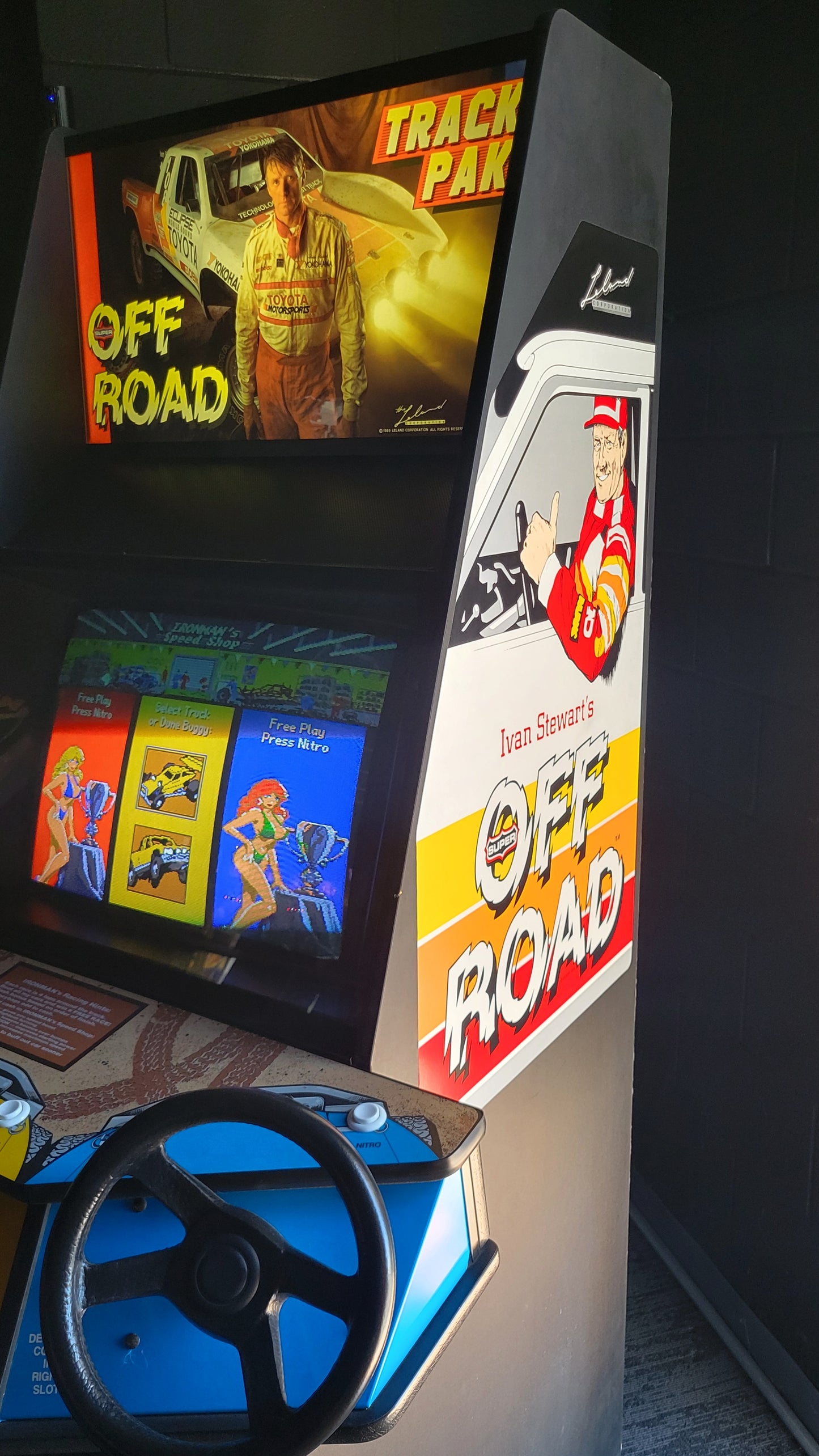 Ivan Stewart's Super Off Road Arcade Machine HUO