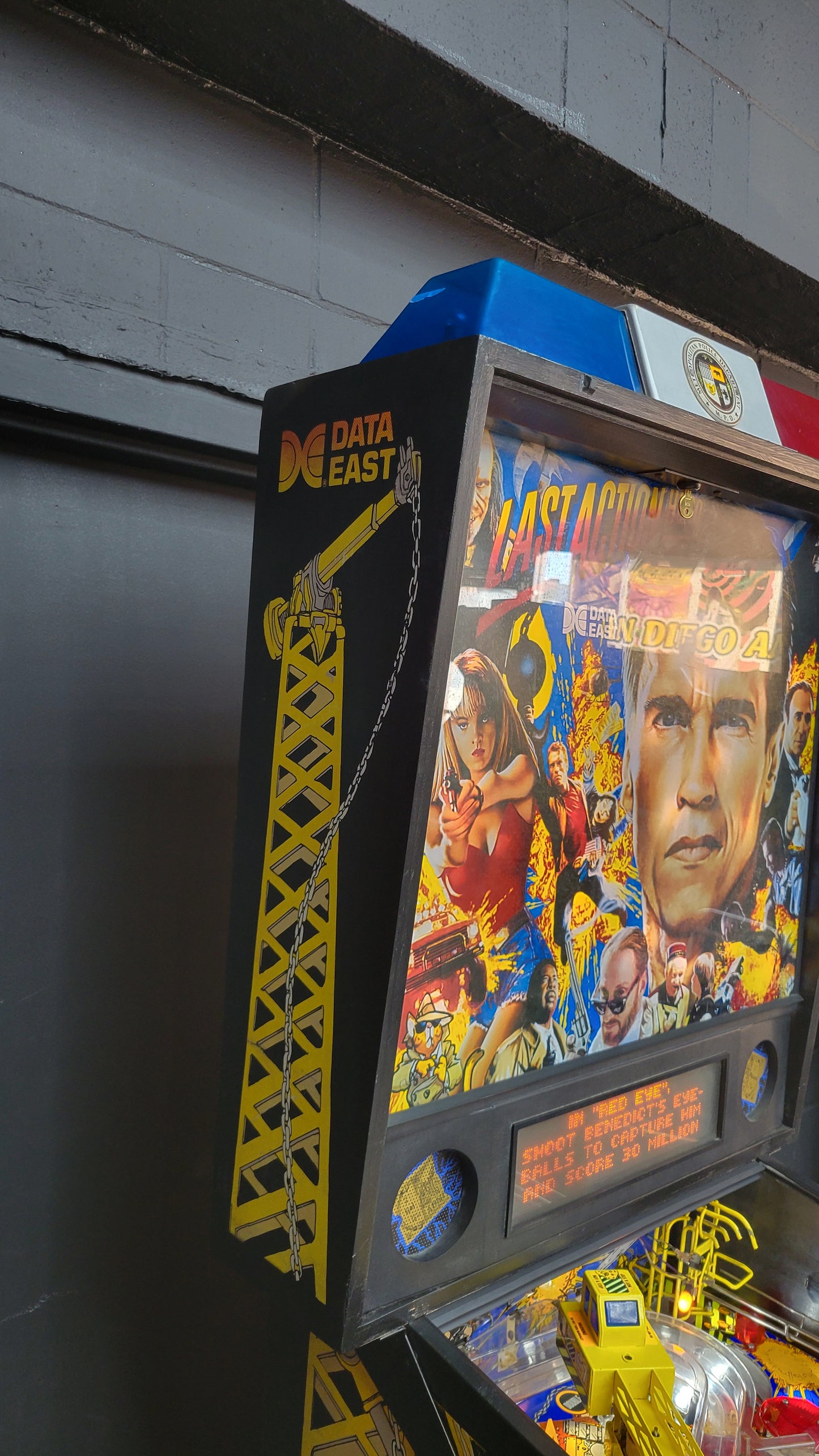 Data East The Last Action Hero Pinball