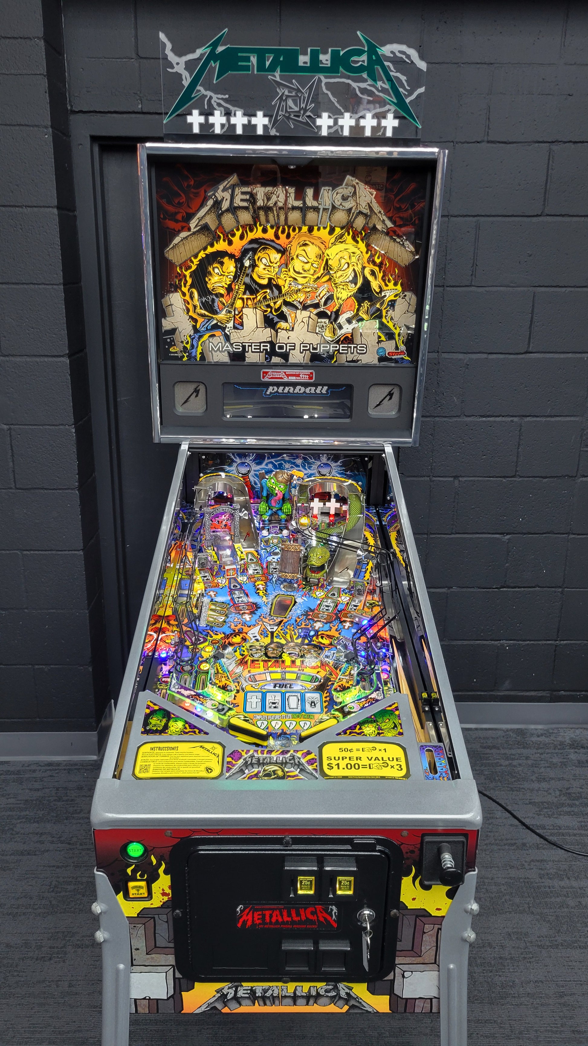 Stern Metallica LE Pinball