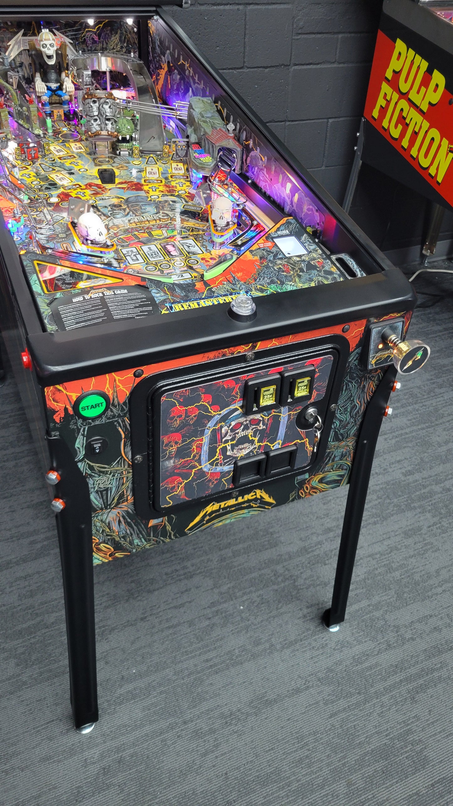 Stern Metallica Remastered LE Pinball HUO