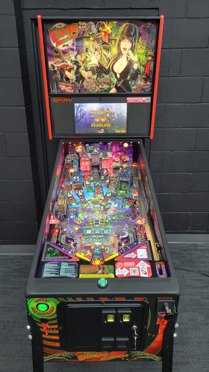 Stern Elvira’s House Of Horrors Premium Pinball HUO