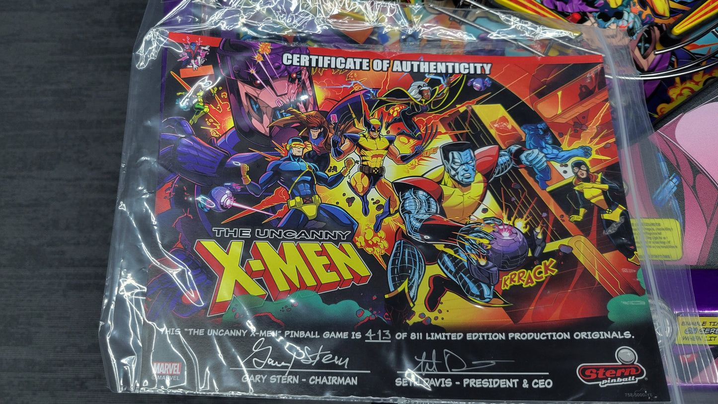 Stern The Uncanny X-Men LE Pinball HUO