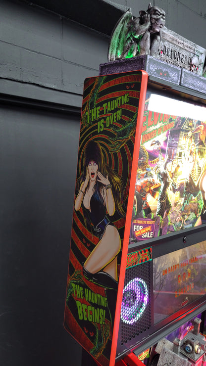 Elvira House of Horrors Premium Custom HUO Pinball Loaded!