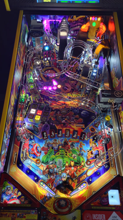 Stern The Avengers Infinity Quest Premium Pinball HUO