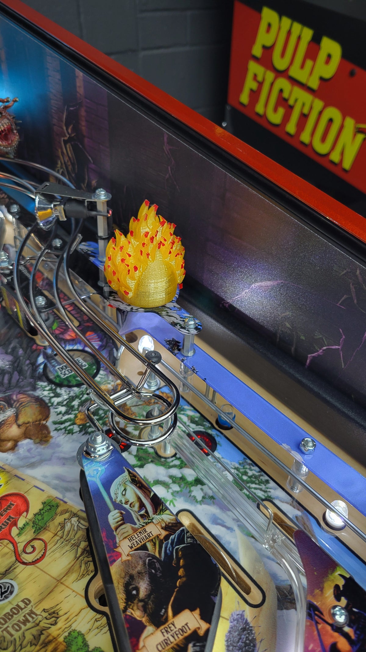 Stern Dungeon & Dragons The Tyrants Eve LE Pinball HUO