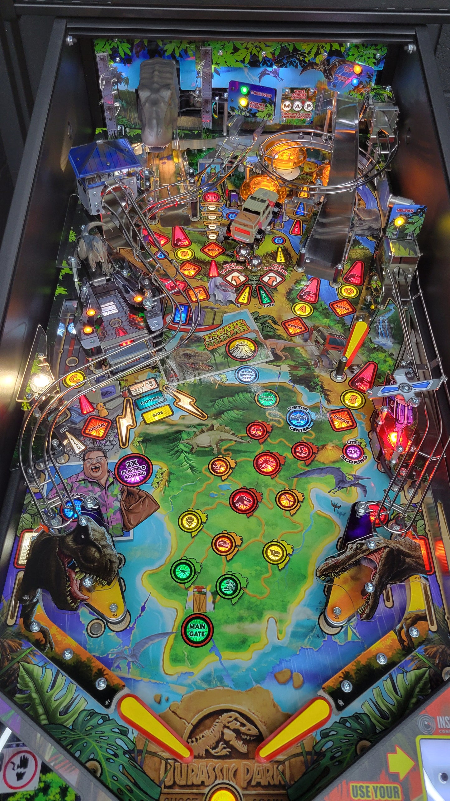 Stern Jurassic Park Premium HUO