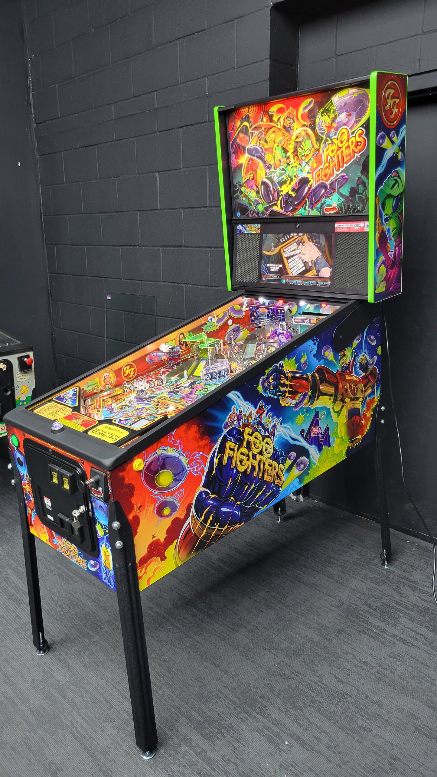 Stern Foo Fighters Pro Pinball