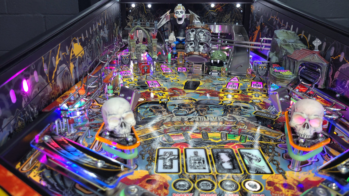 Stern Metallica Remastered LE Pinball HUO