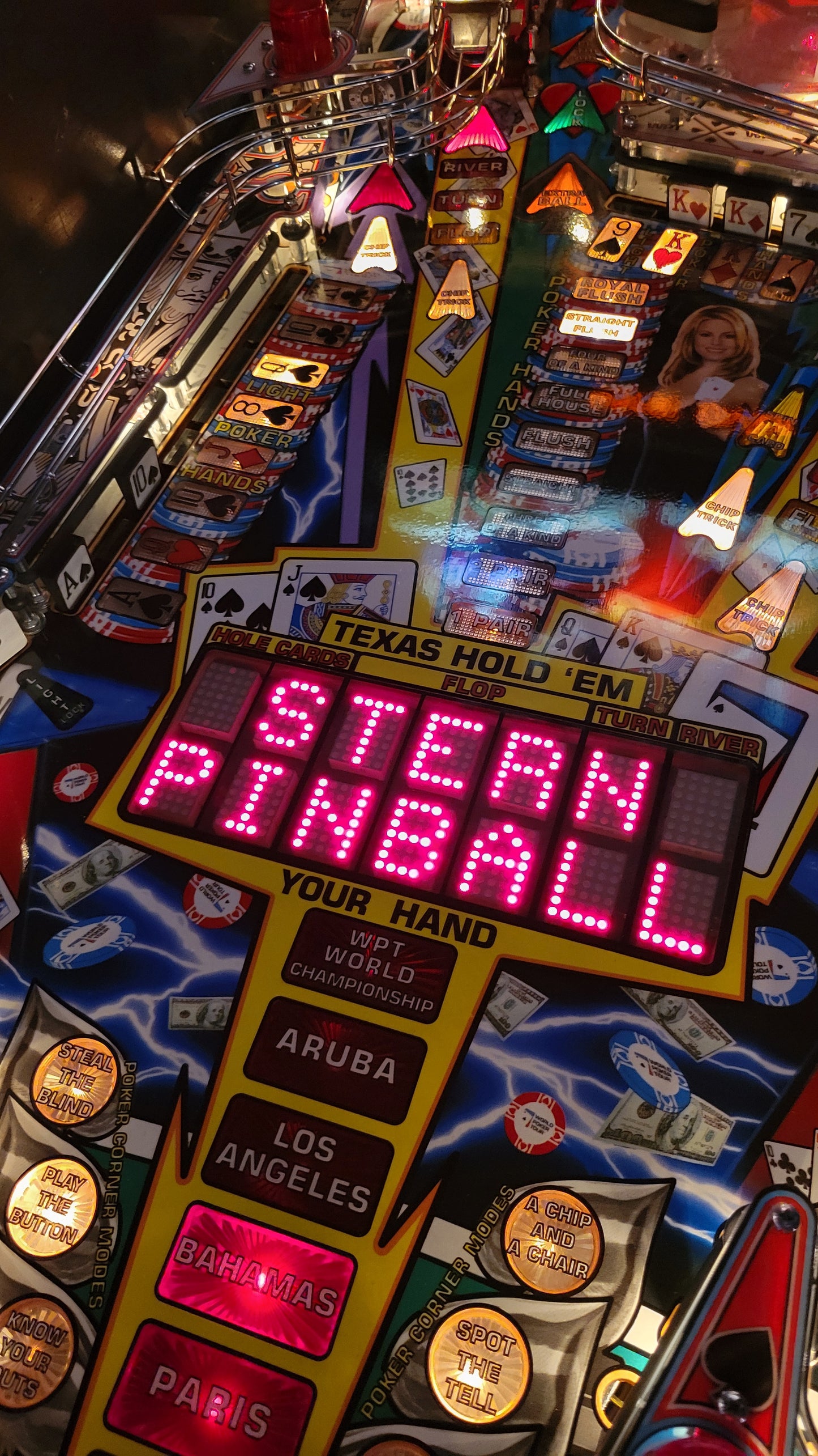 Stern World Poker Tour Pinball