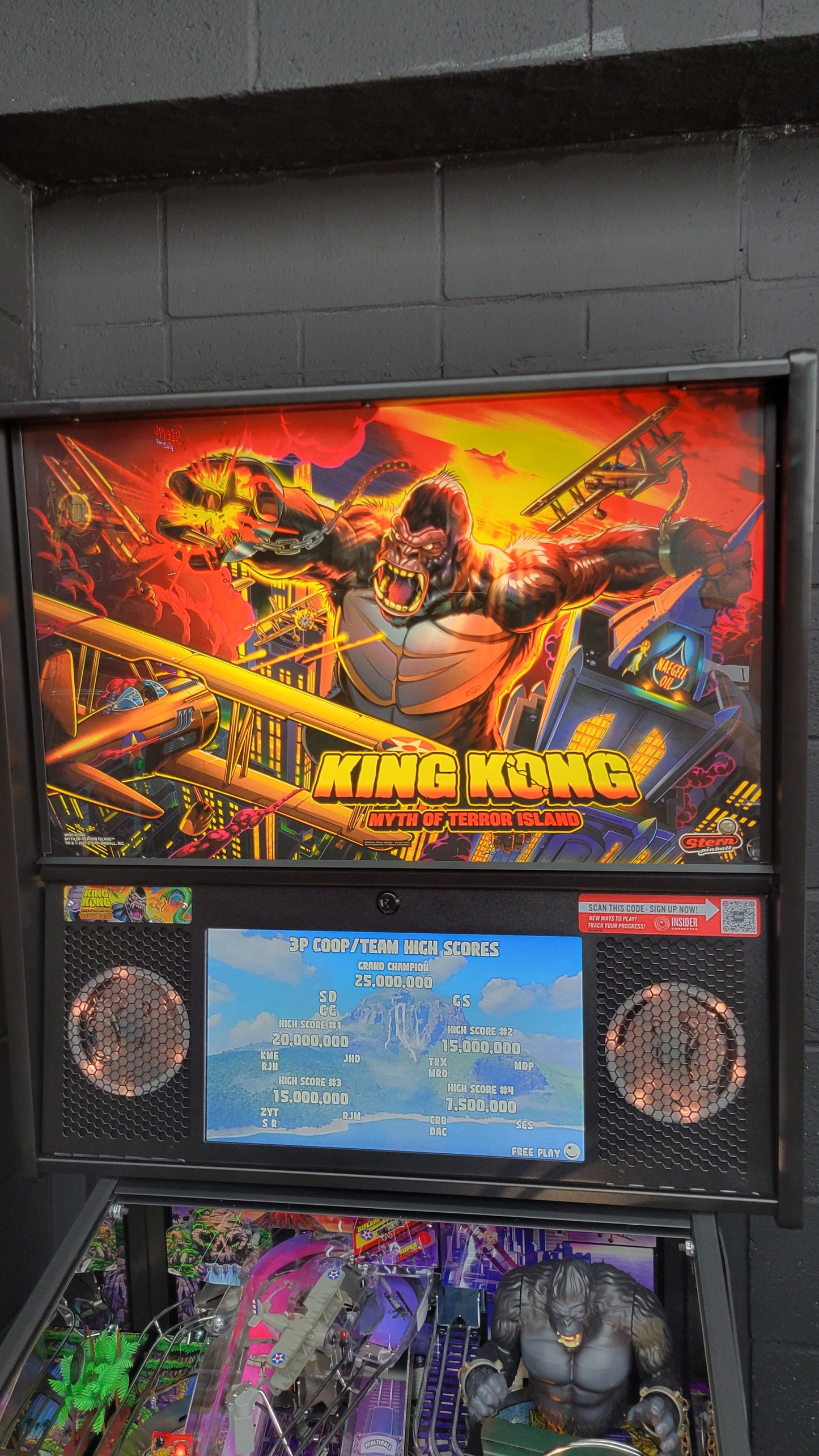 Stern King Kong Premium Pinball