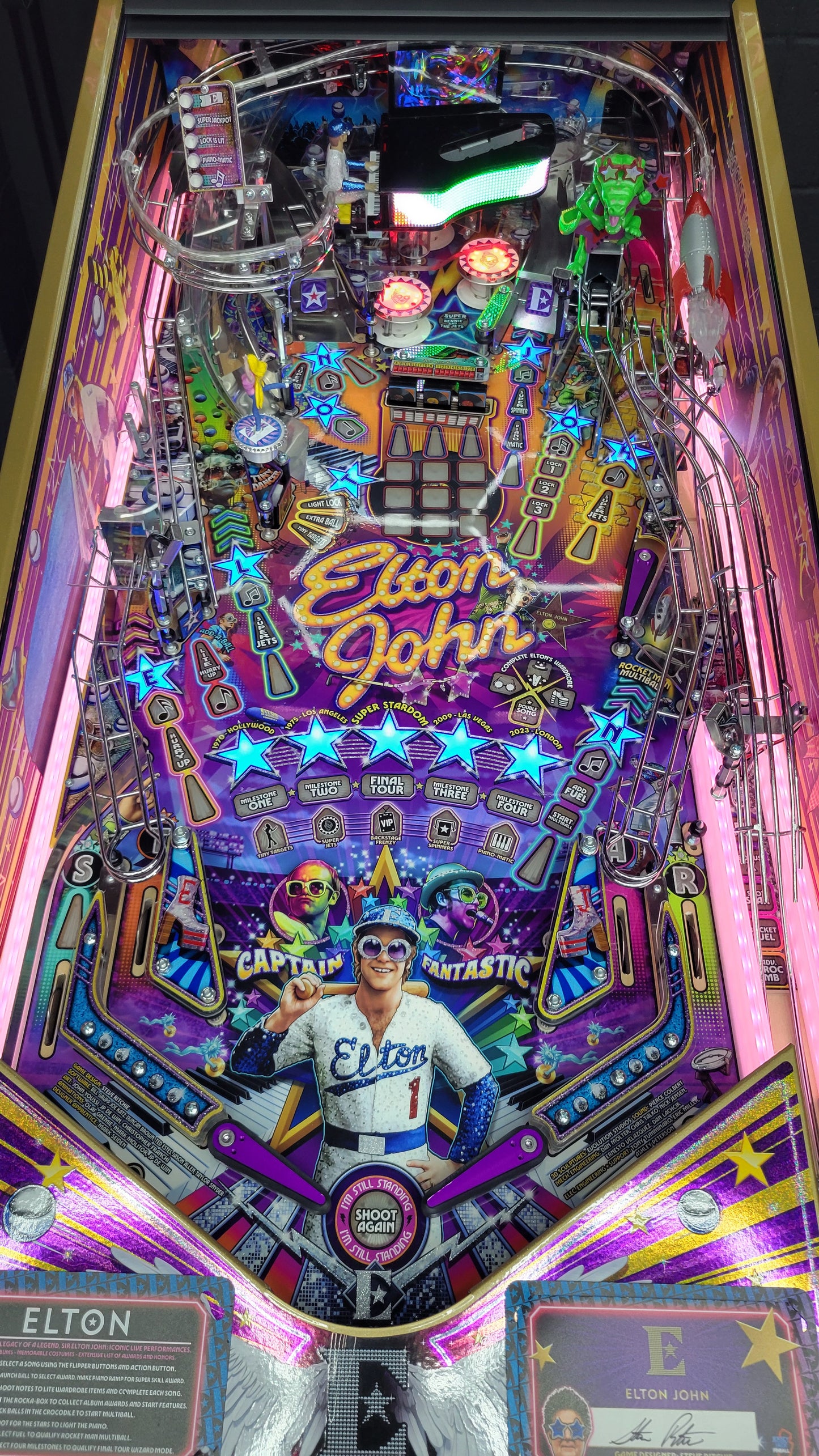 JJP Elton John CE Collectors Edition Pinball HU0