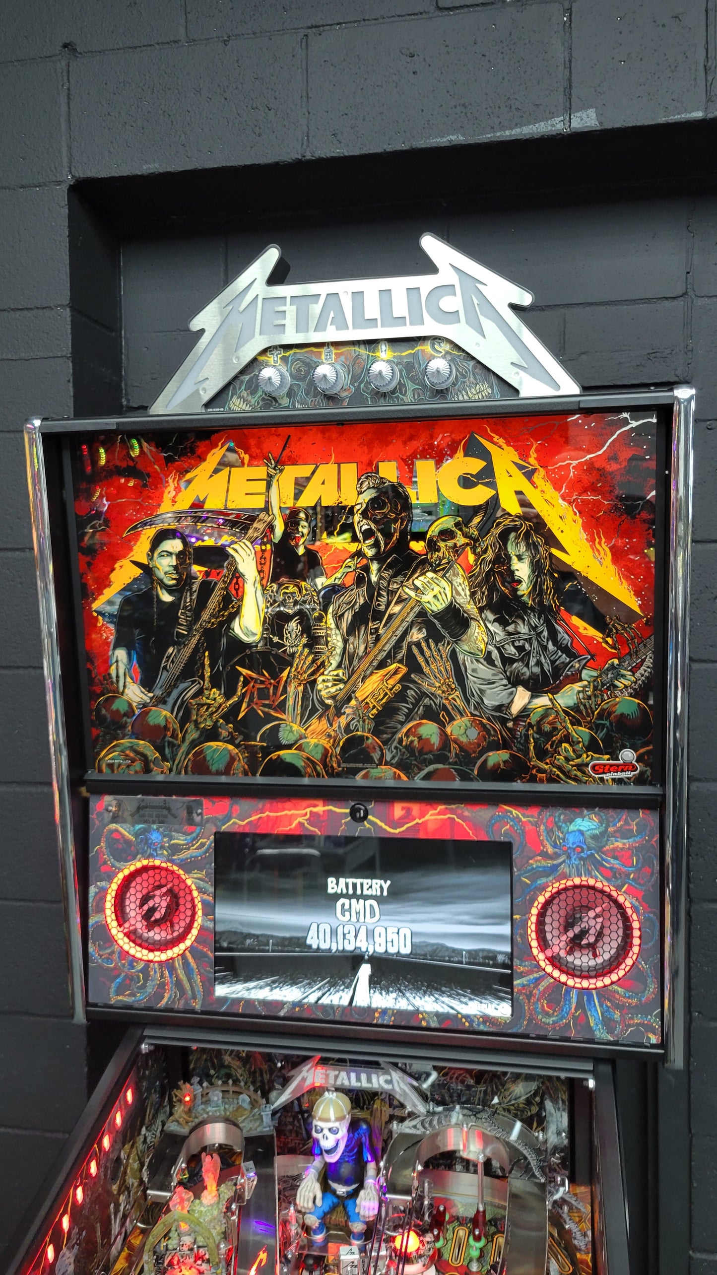 Stern Metallica Remastered LE Pinball HUO