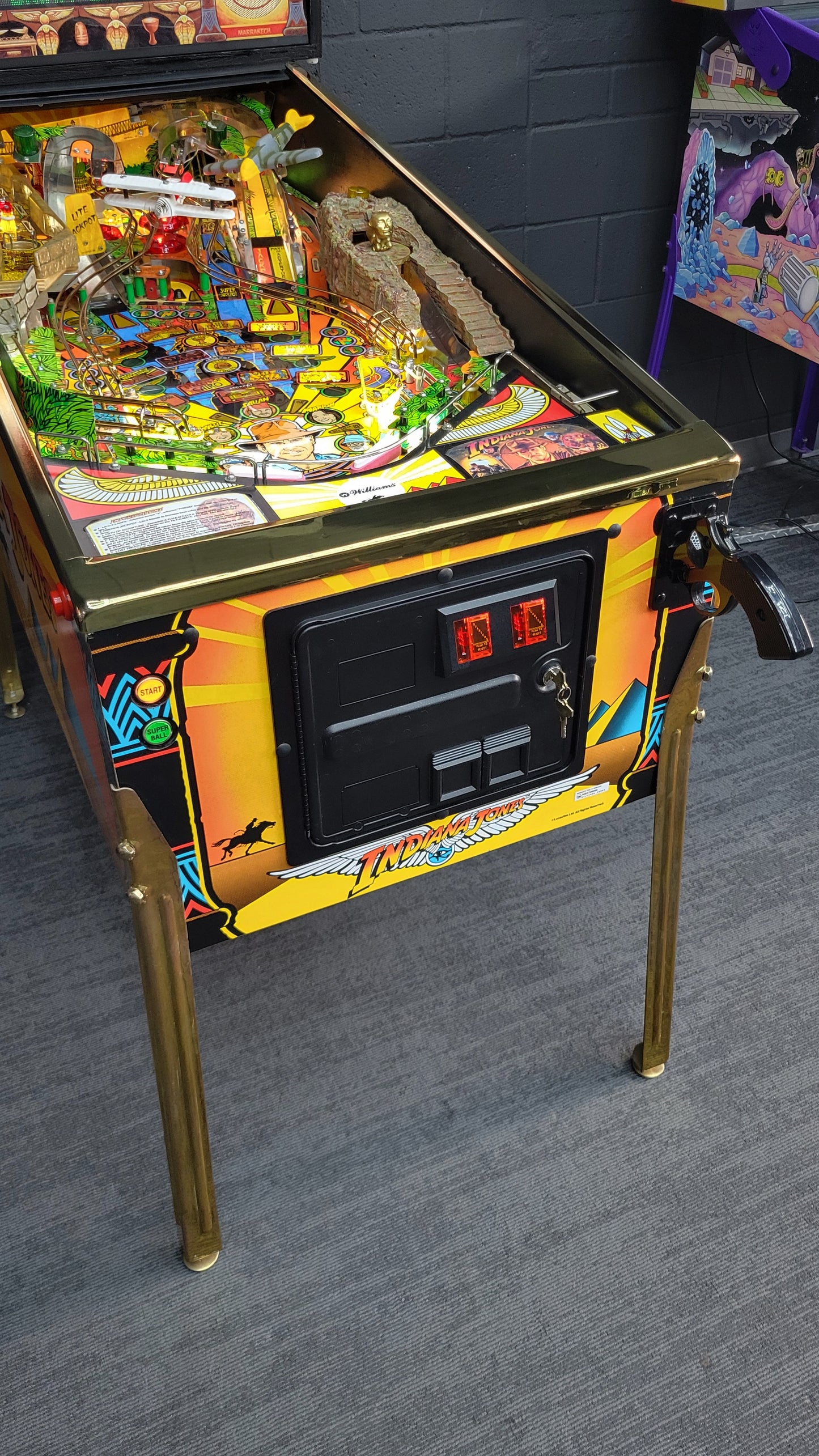 Williams Indiana Jones The Pinball Adventure