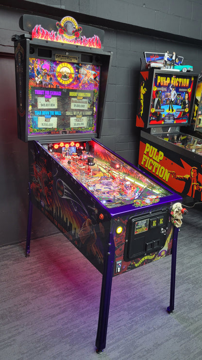 JJP Guns N' Roses CE Collectors Edition Pinball HUO