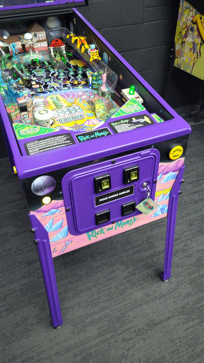 Spooky Rick And Morty Blood Sucker Edition Pinball