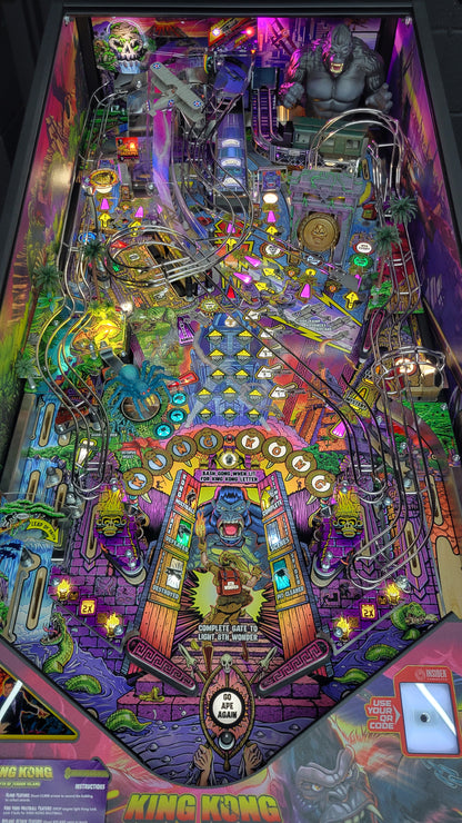 Stern King Kong Premium Pinball HUO