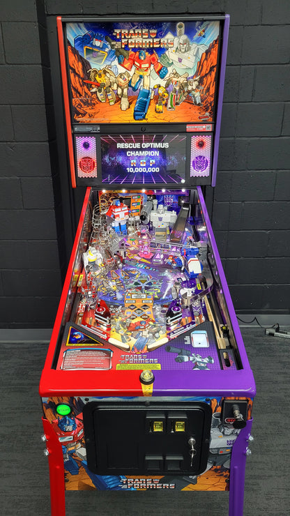 Stern Transformers More Than Meets The Eye LE Pinball Showroom Model