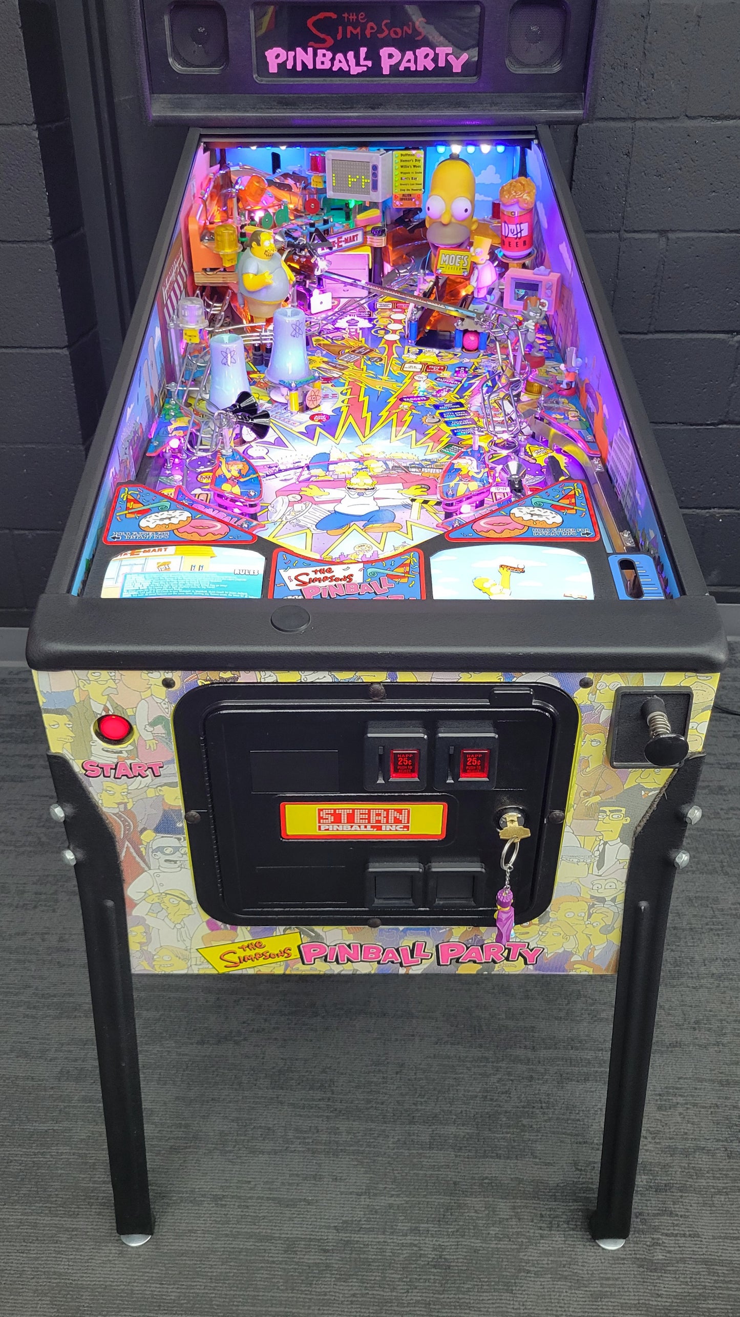 Stern The Simpsons Pinball Party HUO