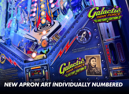 Galactic Tank Force Pinball Machine - Deluxe Edition Model - GTF