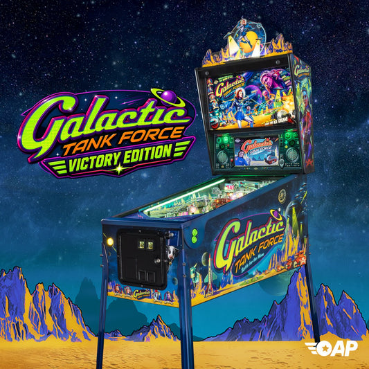 Galactic Tank Force Pinball Machine - Deluxe Edition Model - GTF